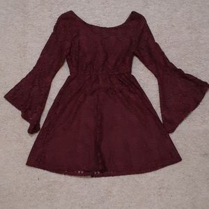 XSmall bell sleeve dress